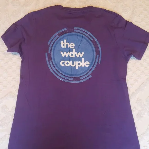 EUC women's WDW Couple Disney t-shirt - Picture 3 of 5